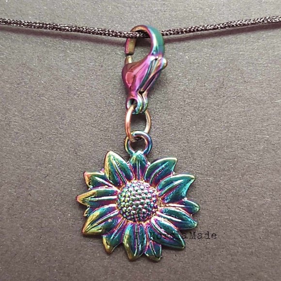 T.NorciaMade Other - Neochrome Sunflower Charm: Single